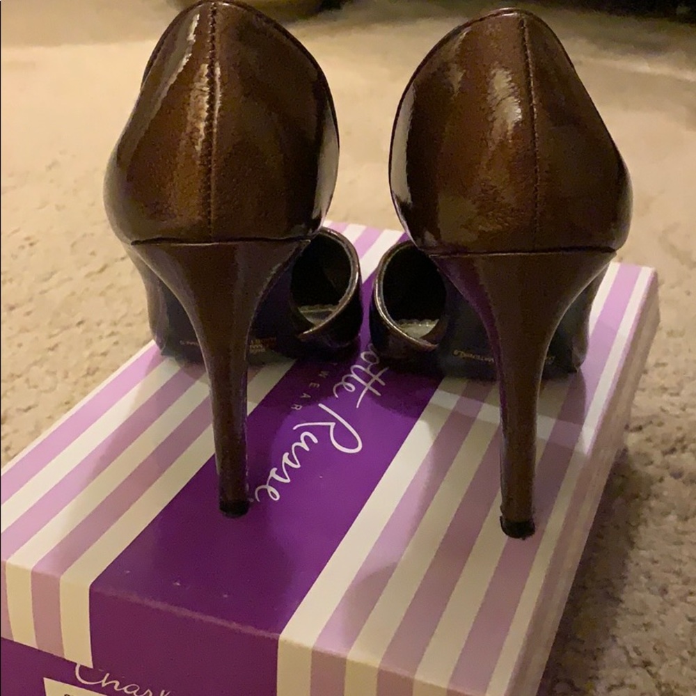 Brown Shiny Shoes - image 4